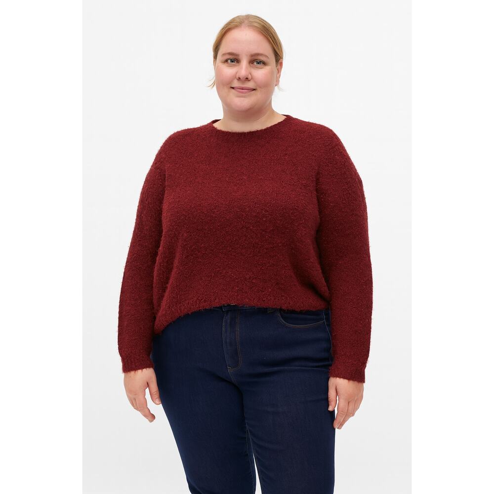 Arizona Jean Co. Women's Fuzzy Textured Cropped Sweater – Size XL